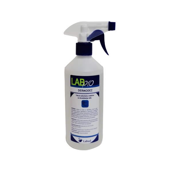 LABpro dermodez - alkoholni dezinficijens za ruke s pumpicom 500 ml