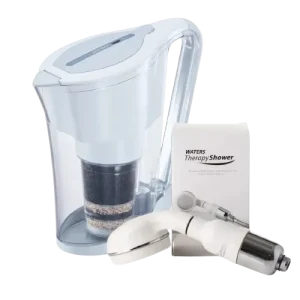 VODENI DUET 2: Waters Premium Therapy tuš glava + AceBio+ vrč za filtriranje vode