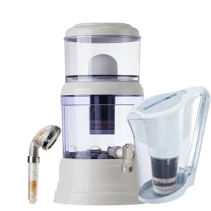 VODENI TRIO 1: EVA filter za vodu 7L + EVA Ultimate tuš glava + AceBio+ vrč za filtriranje vode