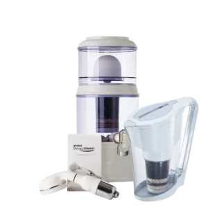 VODENI TRIO 2: EVA filter 7 L + Waters Premium tuš glava + AceBio+ vrč za filtriranje vode